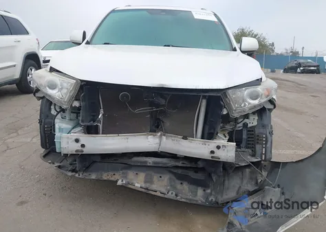 2012 Toyota Highlander Se V6 из США, поврежденный, VIN 5TDBK3EHXCS163825